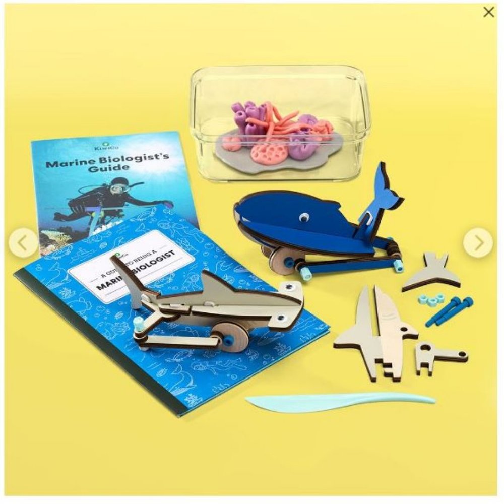 NEW KiwiCo. Kiwi Co.Marine Biologist Science Kit Biology Ocean Life coral